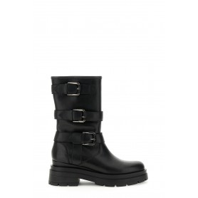 Cafe Noir STIVALE 3/4 CON FIBBIE IN PELLE RIVESTITA - C1FC1004