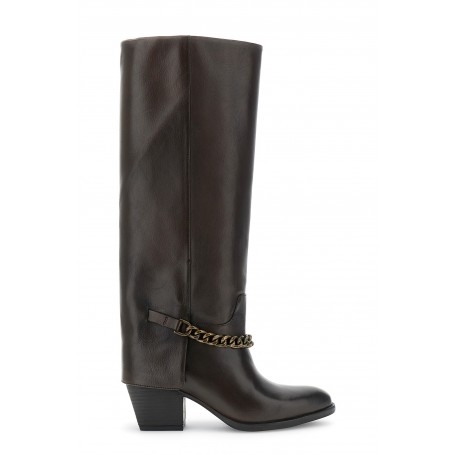 Cafe Noir STIVALE IN PELLE CON CATENA - C1MA1708
