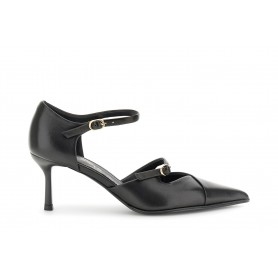 Cafe Noir DÃCOLLETÃ APERTA IN NAPPA CON DOPPIA FIBBIA - C1NF4001