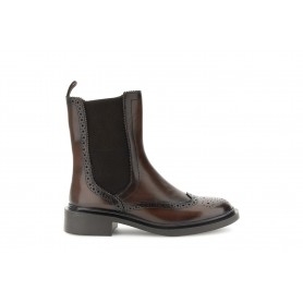 Cafe Noir TRONCHETTO IN PELLE CON ELASTICO E ZIP - C1XR1046