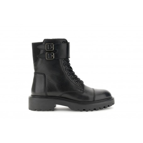 Cafe Noir TRONCHETTO IN PELLE ALLACCIATO CON ZIP - C1XR1051
