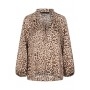 Cafe Noir BLUSA IN SATIN STAMPA ANIMALIER - C7JC0255