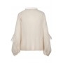 Cafe Noir BLUSA IN GEORGETTE CON DETTAGLI IN PIZZO - C7JC0266