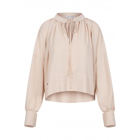 Cafe Noir BLUSA CON MOTIVO DI PIEGHE AL FONDO - C7JC0270