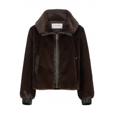 Cafe Noir BOMBER IN SIMILPELLICCIA - C7JG0050
