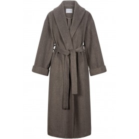 Cafe Noir CAPPOTTO LUNGO TIPO VESTAGLIA TESSUTO SPIGATO - C7JI0136