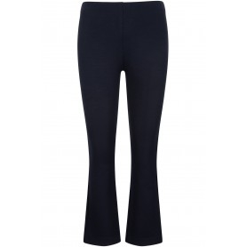 Cafe Noir PANTALONE CROPPED FLARE TESSUTO ELASTICIZZATO - C7JP0330