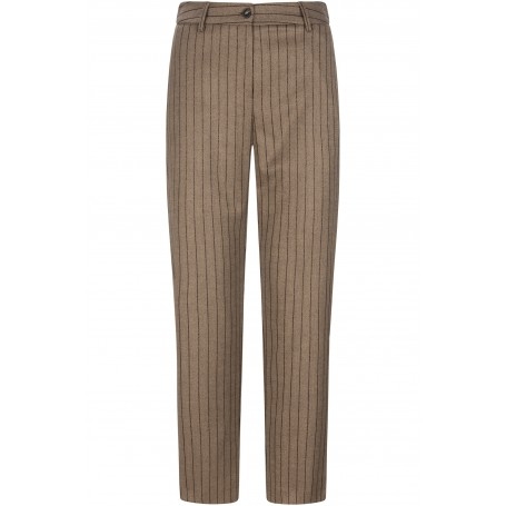 Cafe Noir PANTALONE GAMBA DRITTA CHEVRON LUREX - C7JP0333