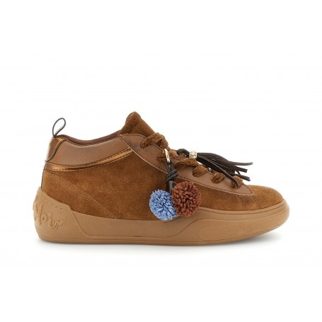Cafe Noir MID IN PELLE SCAMOSCIATA E RIVESTITA CON CHARM - C1DA6004