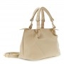 Cafe Noir tote con pieghe in materiale sintetico effetto pelle con grana grossa, logo CN i - C3BC1104