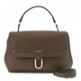 Cafe Noir BORSA  A MANO CON PATTINA  IN MATERIALESINTETICO EFFETTO PELLE  CON GRANA CUCIT - C3MD1112