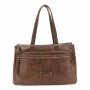 Cafe Noir MORBIDA SHOPPING IN MATERIALE SINTETICOEFFETTO VINTAGE CON TASCA CON ZIP DAVANT - C3MH1118