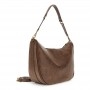 Cafe Noir BORSA A SPALLA IN MATERIALE SINTETICO EFFETTO VINTAGE CON TASCA CON ZIP DAVANTI, - C3MH1120