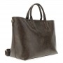 Cafe Noir GRANDE TOTE IN MATERIALE SINTETICO  CONEFFETTO VINTAGE CON CUCITURE A CONTRASTO - C3NB1109