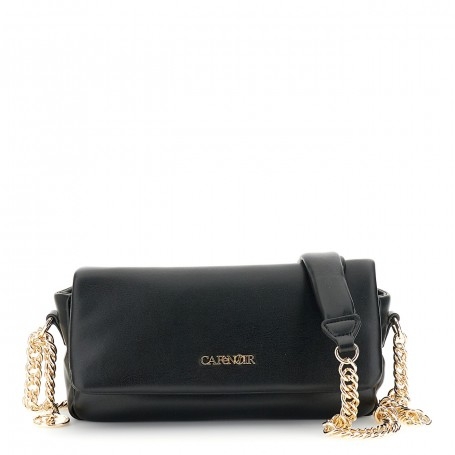 Cafe Noir BORSA MORBIDA CON PATTINA CON IMBOTTITURA IN SINTETICO EFFETTO NAPPA CON TRACOLL - C3NG1122