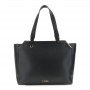 Cafe Noir SHOPPING STRUTTURATA IN MATERIALE SINTETICO EFFETTO PELLE  CON ANGOLI IN METALLO - C3NI1127
