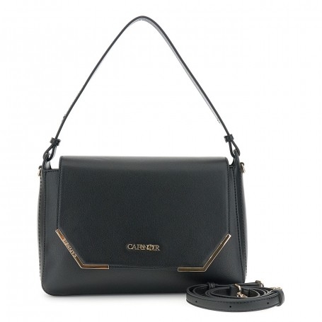 Cafe Noir BORSA A SPALLA CON PATTINA IN MATERIALESINTETICO EFFETTO PELLE  CON ANGOLI IN M - C3NI1129