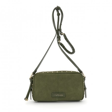 Cafe Noir MORBIDA CAMERA BAG IN MATERIALE SINTETICO EFFETTO SUEDE, CON RIFINITURA DI SINTE - C3NO1142