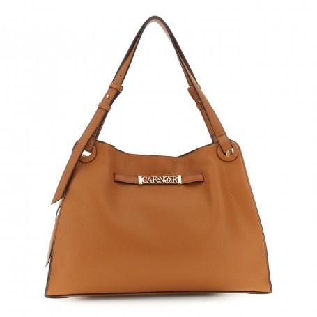 Cafe Noir SHOPPING IN SINTETICO EFFETTO PELLE CONGRANA GROSSA, CON DETTAGLIO DI PASSANTE - C3WD1108