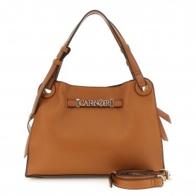 Cafe Noir TOTE IN SINTETICO EFFETTO PELLE CON GRANA GROSSA, CON DETTAGLIO DI PASSANTE CON - C3WD1109