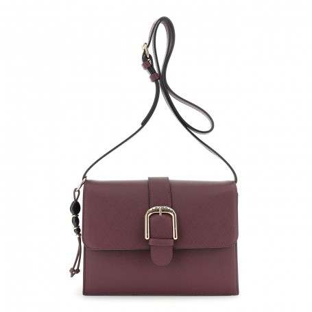 Cafe Noir BORSA  A TRACOLLA    IN SINTETICO EFFETTO SAFFIANO,CON PASSANTE E FIBBIA IN META - C3WE1112