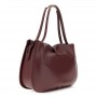 Cafe Noir MORBIDA SHOPPING BAG IN MATERIALE LISCIO EFFETTO PELLE, COSTRUZIONE CON BORDATUR - C3YC1110