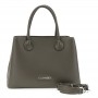 Cafe Noir PICCOLA TOTE IN MORBIDO SINTETICO EFFETTO SAFFIANO CON MANICI TUBOLARI, VANO CEN - C3YD1116