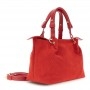 Cafe Noir tote con pieghe in materiale sintetico effetto suede,  lunga nappa e tracolla re - C3BD1113