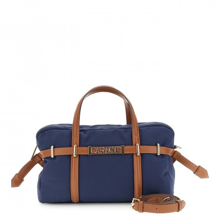 Cafe Noir BAULETTO  IN MORBIDO NYLON CON MOTIVO DI STRINGHE E LACCI IN MATERIALE SINTETICO - C3ME1115