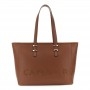 Cafe Noir SHOPPING  IN MATERIALE SINTETICO EFFETTO PELLE CON GRANA, CON MANICI PIATTI CON - C3MF1116