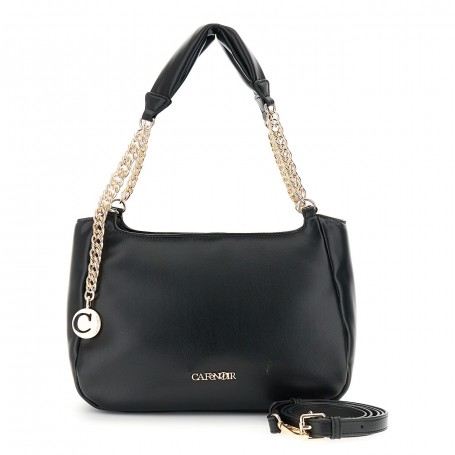 Cafe Noir BORSA MORBIDA CON IMBOTTITURA IN SINTETICO EFFETTO NAPPA CON MANICI CON CATENA R - C3NG1121