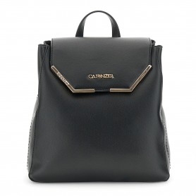 Cafe Noir ZAINO STRUTTURATO CON PATTINA IN MATERIALE SINTETICO EFFETTO PELLE  CON ANGOLI I - C3NI1128