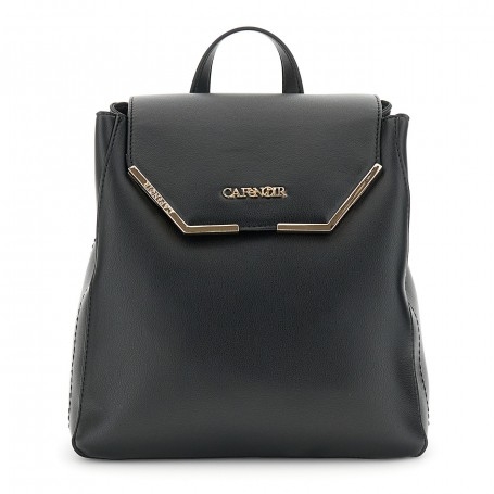 Cafe Noir ZAINO STRUTTURATO CON PATTINA IN MATERIALE SINTETICO EFFETTO PELLE  CON ANGOLI I - C3NI1128
