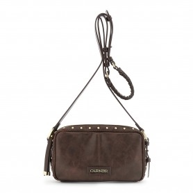 Cafe Noir MORBIDA CAMERA BAG IN MATERIALE SINTETICO EFFETTO PELLE CON ASPETTO VINTAGE, DET - C3NL1137