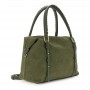 Cafe Noir MORBIDA SAHOPPING IN MATERIALE SINTETICO EFFETTO SUEDE, CON RIFINITURA DI SINTET - C3NO1141