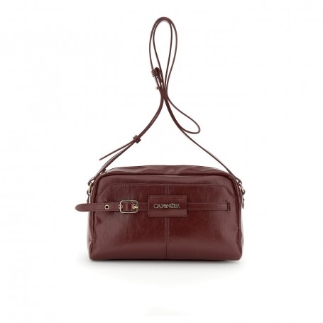 Cafe Noir CAMERA BAG  IN MATERIALE SINTETICO EFFETTO PELLE LUCIDA, CON TASCA DAVANTI E DIE - C3WA1104