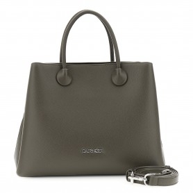 Cafe Noir LARGE TOTE IN MORBIDO SINTETICO EFFETTOSAFFIANO CON MANICI TUBOLARI, VANO CEMTR - C3YD1115