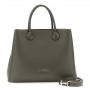 Cafe Noir LARGE TOTE IN MORBIDO SINTETICO EFFETTOSAFFIANO CON MANICI TUBOLARI, VANO CEMTR - C3YD1115