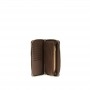 Cafe Noir PORTAFOGLIO ZIP ROUND GRANDE IN SINTETICO EFFETTO VINTAGE CON LOGO PATCH NELLO S - C4AE1108