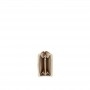 Cafe Noir PORTAFOGLIO ZIP ROUND PICCOLO IN SINTETICO EFFETTO PELLE CON GRANA, RIVETTI PERS - C4AM1102