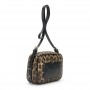 Cafe Noir CAMERA BAG IN MATERIALE SINTETICO STAMPA LEOPARDO , IN MATERIALE SINTETICO EFFET - C3NN1103