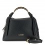Cafe Noir PICCOLA TOTE IN MATERIALE SINTETICO CONGRANA,  MANICI IN METALLO DORATO REGOLAB - C3YA1103
