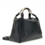 Cafe Noir PICCOLA TOTE IN MATERIALE SINTETICO CONGRANA,  MANICI IN METALLO DORATO REGOLAB - C3YA1103