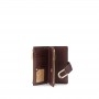 Cafe Noir PORTAFOGLIO   GRANDE CON ZIP ,  IN MATERIALE SINTETICO EFFETTO PELLE CON GRANA E - C4AD1106