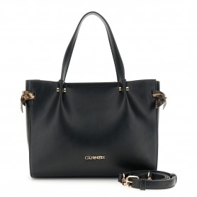 Cafe Noir TOTE IN MATERIALE SINTETICO EFFETTO PELLE CON DETTAGLIO DI PIEGA ALL'ATTACCO - C3BB1109