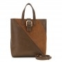 Cafe Noir SHOPPING A MANO DALLE LINEE PULITE IN MATERIALE SINTETICO CON EFFETTO PELLE MACR - C3YE1107