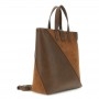Cafe Noir SHOPPING A MANO DALLE LINEE PULITE IN MATERIALE SINTETICO CON EFFETTO PELLE MACR - C3YE1107