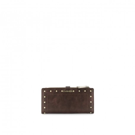 Cafe Noir PORTAFOGLIO   GRANDE CON ZIP ,  IN MATERIALE SINTETICO EFFETTO PELLE VINTAGE CON - C4AG1112