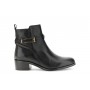 Cafe Noir TRONCHETTO IN PELLE CON FIBBIA LATERALEA DECORO - C1XN1037