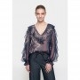 Cafe Noir BLUSA STAMPATA CON RUCHES - C7JC0269